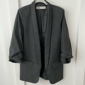 Zara charcoal blazer
